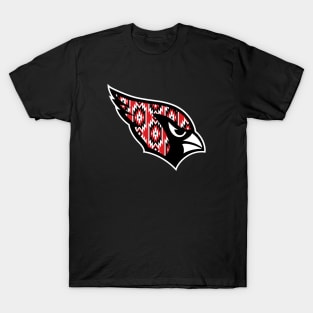 Native Vertical Pattern Cardinals T-Shirt